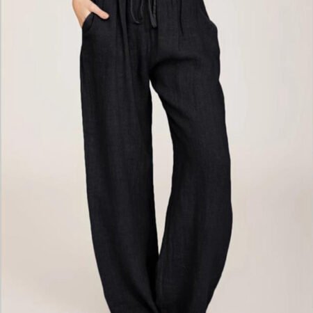 Women's Clothing Solid Loose Palazzo Pants  Casual Every Day Pants