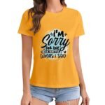 Gildan T-Shirt Women I`M Sorry For The Mean Hurtful Things I Said